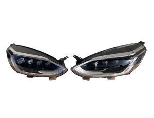 2X NEUE ORIGINAL LED SCHEINWERFER FÜR FORD FIESTA MK8 2017 H1BB-13E015-BD + H1BB-13E014-BD